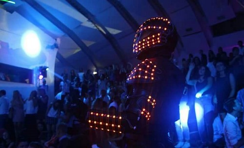 Spectacle robot led