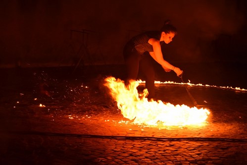 Animation mariage cracheur de feu