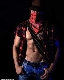 Stripteaseur EVJF Cowboy